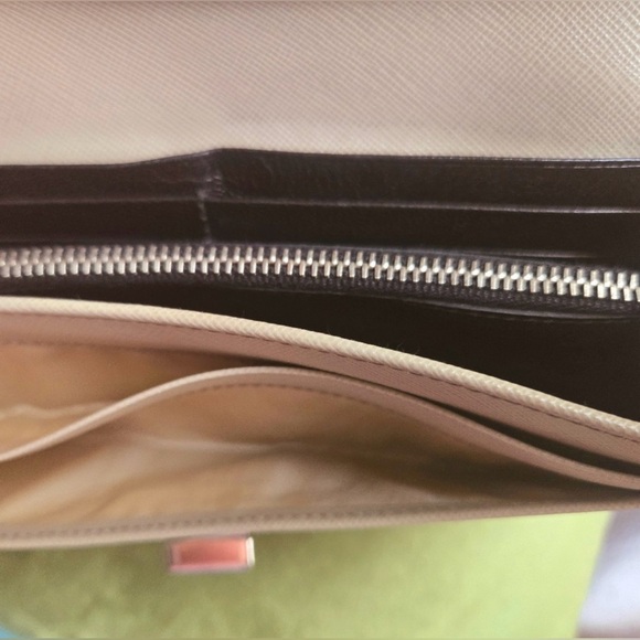 PRADA Like New With Box Saffiano Leather Long Wallet - Picture 6 of 8